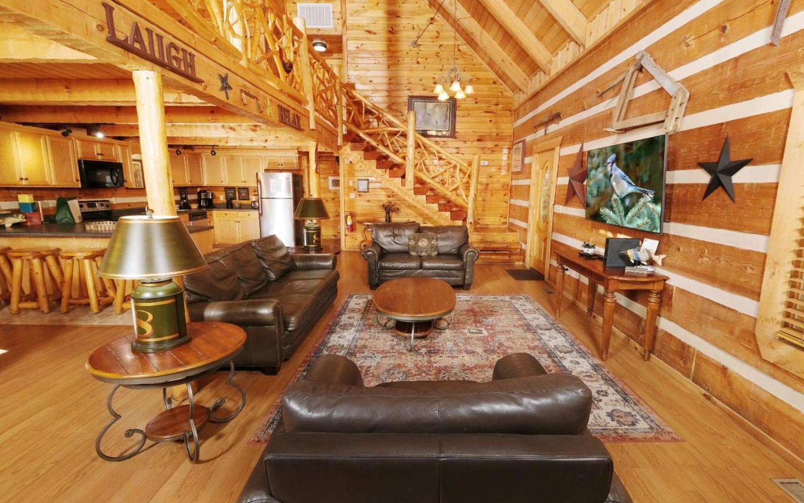 Laughing Bear Villa Pigeon Forge Bagian luar foto