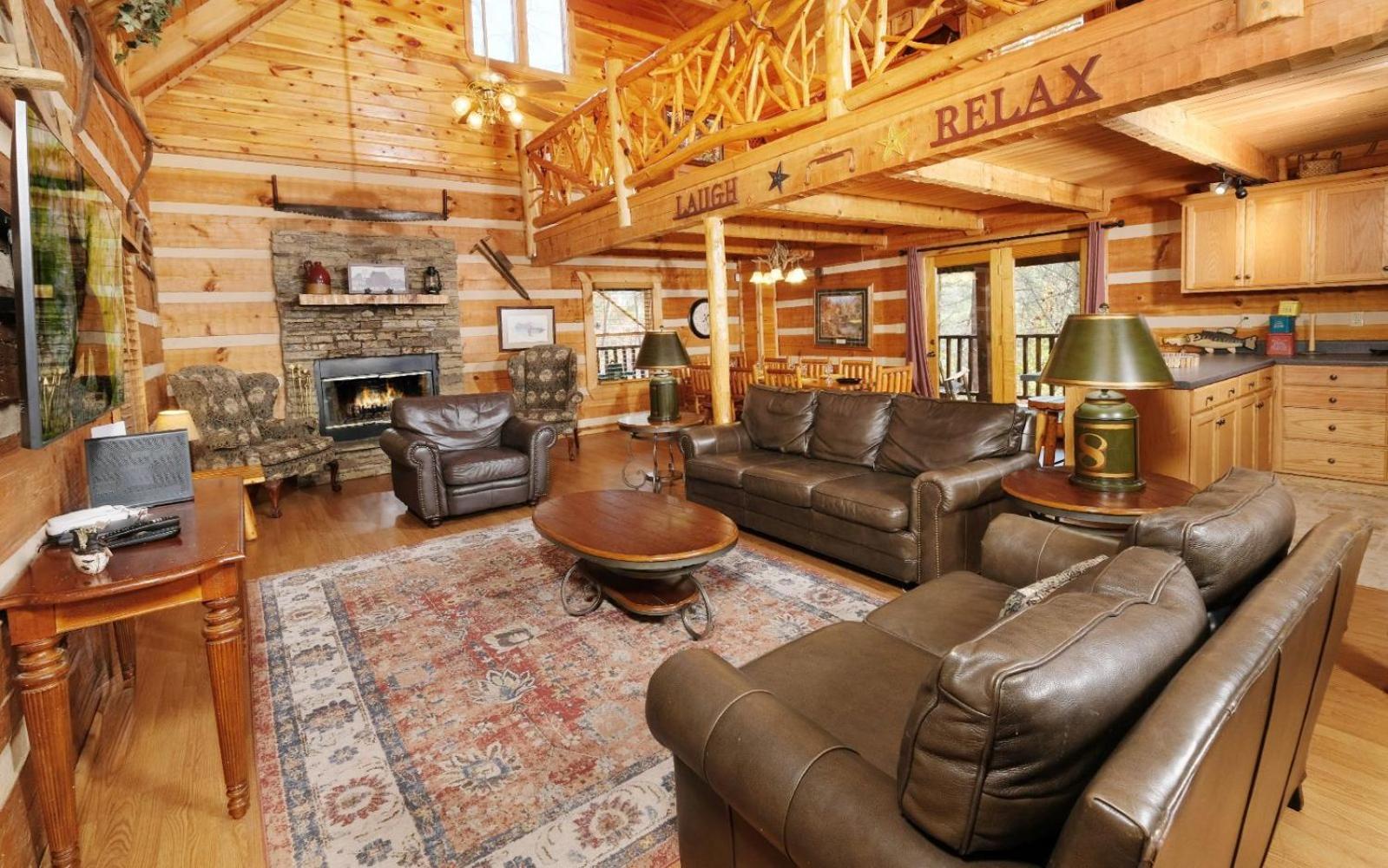 Laughing Bear Villa Pigeon Forge Bagian luar foto